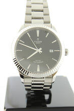 Load image into Gallery viewer, Tudor Style 41mm Automatic Stainless Steel Black Dial 12710 41mm - Arnik Jewellers
