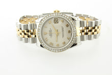 Load image into Gallery viewer, Rolex Datejust 31mm 18K Yellow Gold &amp; Stainless Steel Jubilee Jubilee Arabic Dial 68273 Diamond Bezel - Arnik Jewellers
