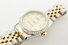 Load image into Gallery viewer, Rolex Datejust 31mm 18K Yellow Gold &amp; Stainless Steel Jubilee Jubilee Arabic Dial 68273 Diamond Bezel - Arnik Jewellers
