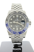Load image into Gallery viewer, Rolex GMT Master II Black &amp; Blue Batgirl Ceramic Bezel Stainless Steel Jubilee 126710BLNR - Arnik Jewellers
