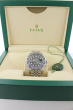 Load image into Gallery viewer, Rolex GMT Master II Black &amp; Blue Batgirl Ceramic Bezel Stainless Steel Jubilee 126710BLNR - Arnik Jewellers
