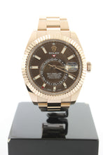 Load image into Gallery viewer, Rolex Sky Dweller 18K Everose Gold Oyster 336935 42mm Chocolate Dial - Arnik Jewellers
