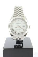 Load image into Gallery viewer, Rolex Datejust 41 Stainless Steel Jubilee White Roman Dial 126300 - Arnik Jewellers
