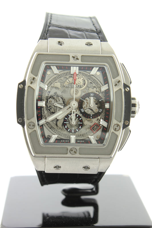 Hublot Spirit of Big Bang Titanium Skeleton 42mm 641.NX.7170.LR - Arnik Jewellers