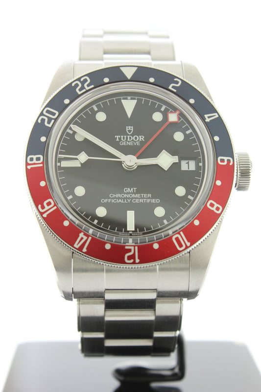 Tudor Black Bay GMT Stainless Steel 41mm Black Dial 79830RB - Arnik Jewellers
