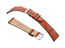 Load image into Gallery viewer, RIOS1931 ZURICH Fits PATEK PHILIPPE - Genuine Alligator Thin Flat Leather Watch Strap - R344
