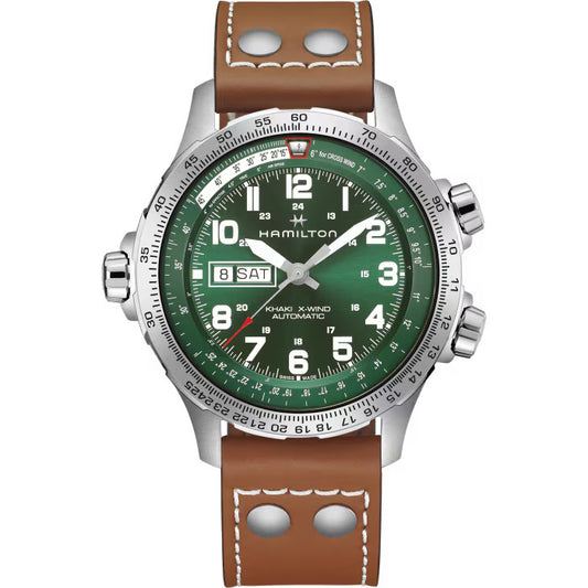 Hamilton Khaki Aviation X-Wind Automatic Day Date H77735560 - Arnik Jewellers