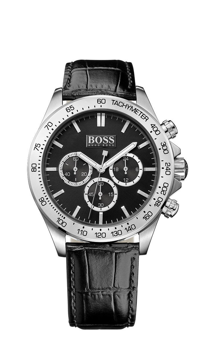 Hugo Boss 1513178 Black Ikon Mens Chronograph Watch - Arnik Jewellers