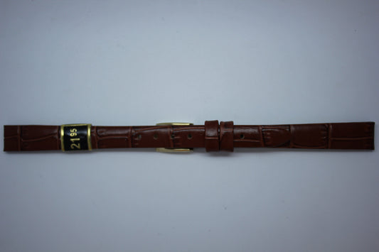 10mm Louisiana Alligator Grain Leather - Brown