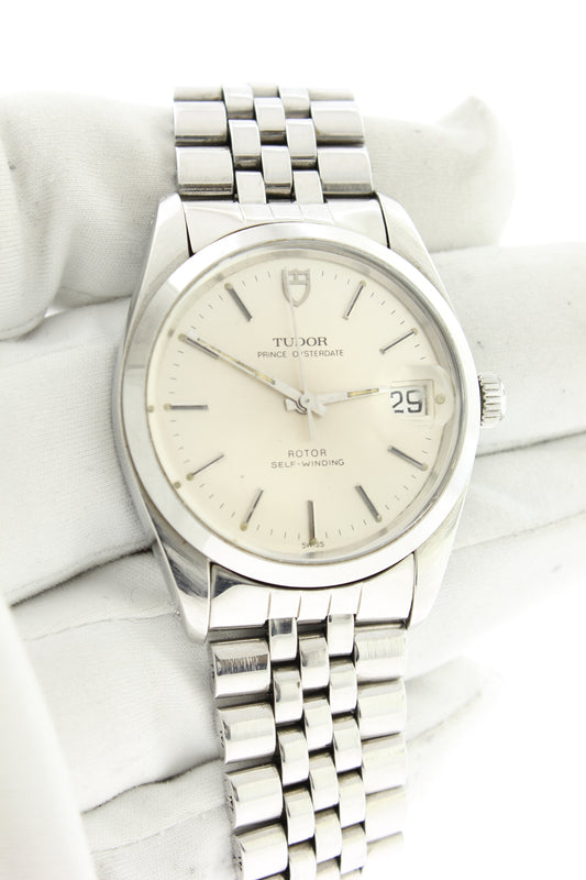Tudor Prince Oysterdate Rotor Automatic Stainless Steel 34mm 74000 - Arnik Jewellers