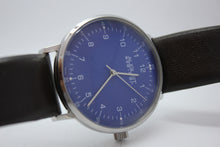 Load image into Gallery viewer, August Steiner AS8090BR Men's Swiss Quartz Blue Dial Leather Strap Watch - Arnik Jewellers
