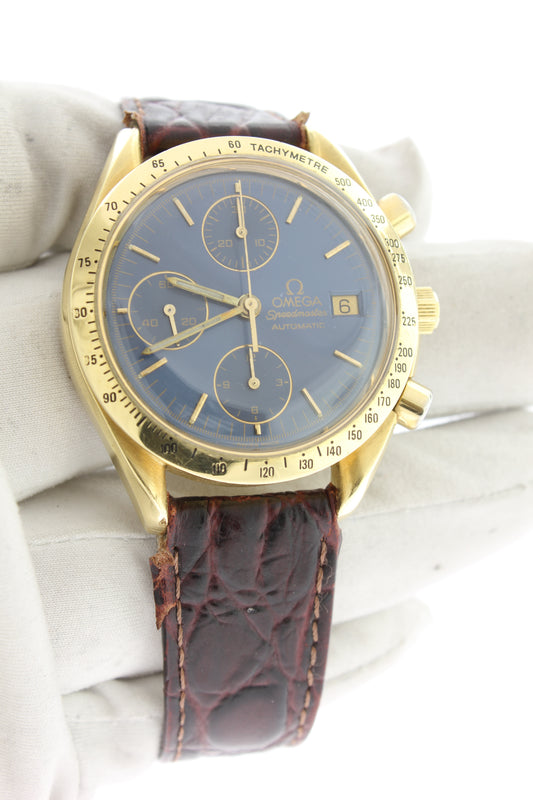 Omega Speedmaster Solid 18K Gold Chronograph Automatic 39mm 3611.20.00 - Arnik Jewellers