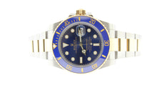 Load image into Gallery viewer, Rolex Submariner 18K Yellow Gold &amp; Stainless Steel Blue Dial 116613LB Ceramic Bezel - Arnik Jewellers
