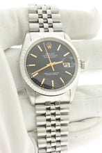 Load image into Gallery viewer, Rolex Datejust 36mm Stainless Steel Jubilee Black Dial 1603 - Arnik Jewellers
