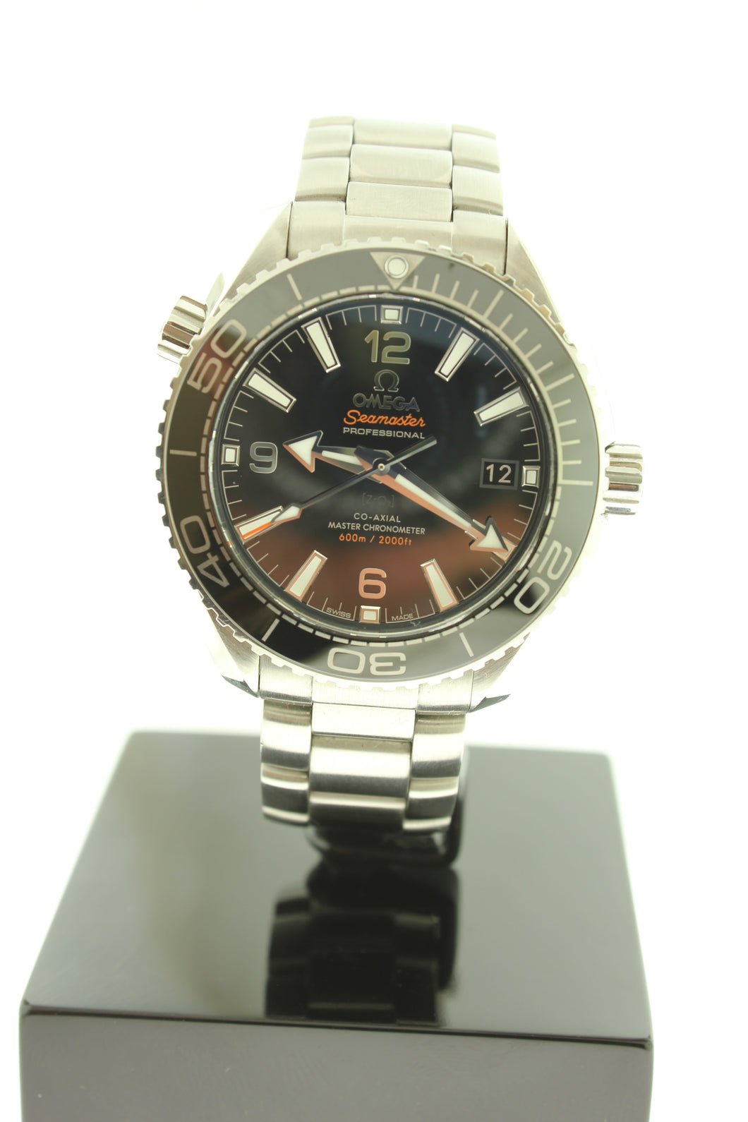 Omega Seamaster Planet Ocean Co-Axial 39.5mm Black Ceramic 215.30.40.20.01.001 - Arnik Jewellers