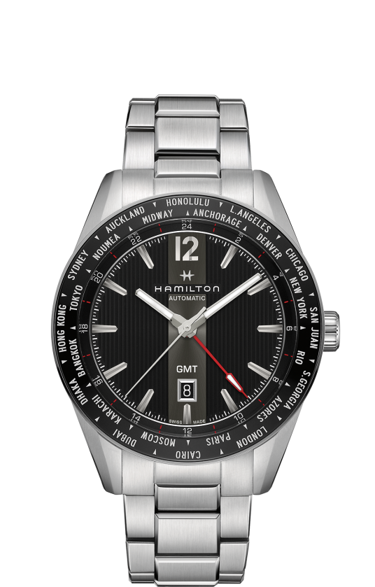 Hamilton BROADWAY GMT LIMITED EDITION AUTOMATIC WATCH H43725131 - Arnik Jewellers