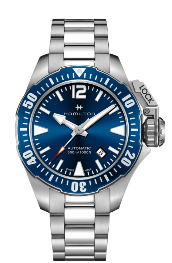 Hamilton KHAKI NAVY NAVY FROGMAN AUTO H77705145 - Arnik Jewellers