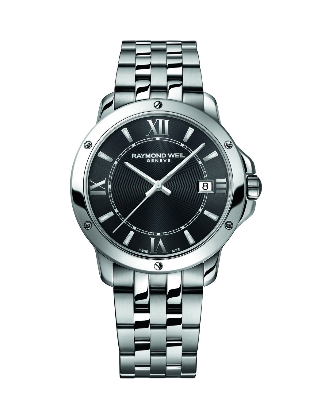 Raymond Weil Tango quartz 39mm Stainless Steel Grey Dial 5591ST00607 - Arnik Jewellers