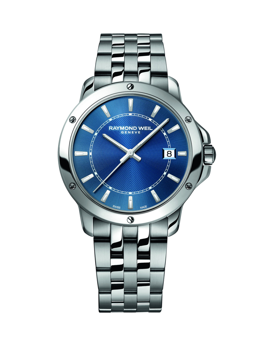 Raymond Weil Tango Quartz 39mm Stainless Steel Blue Dial 5591ST50001 - Arnik Jewellers