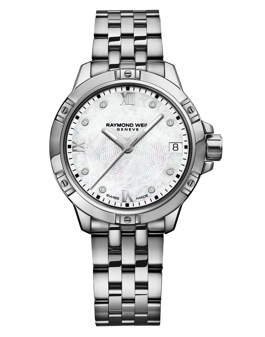 Raymond Weil Tango Quartz 30mm Stainless Steel Mother of Pearl Dial 5960-ST-00995 - Arnik Jewellers