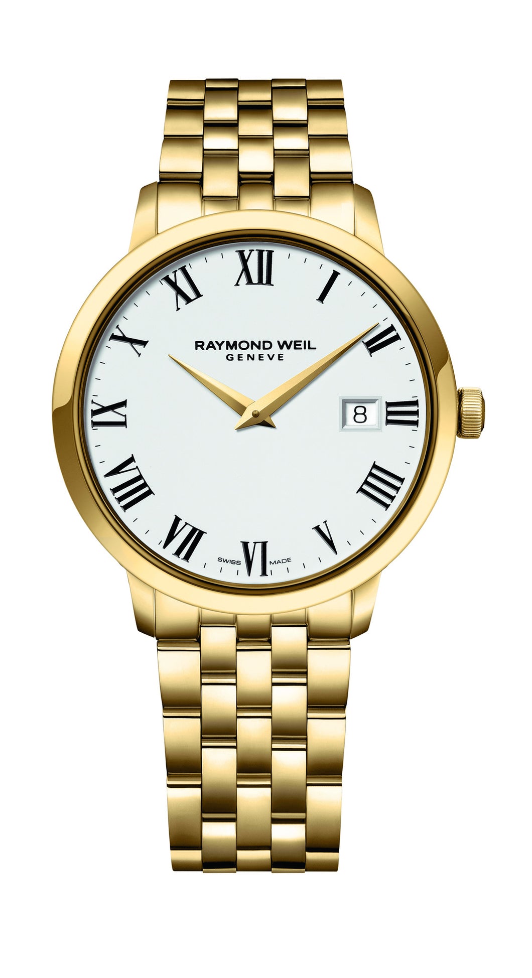 Raymond Weil Toccata Quartz 39mm Yellow Gold PVD 5488P00300 - Arnik Jewellers